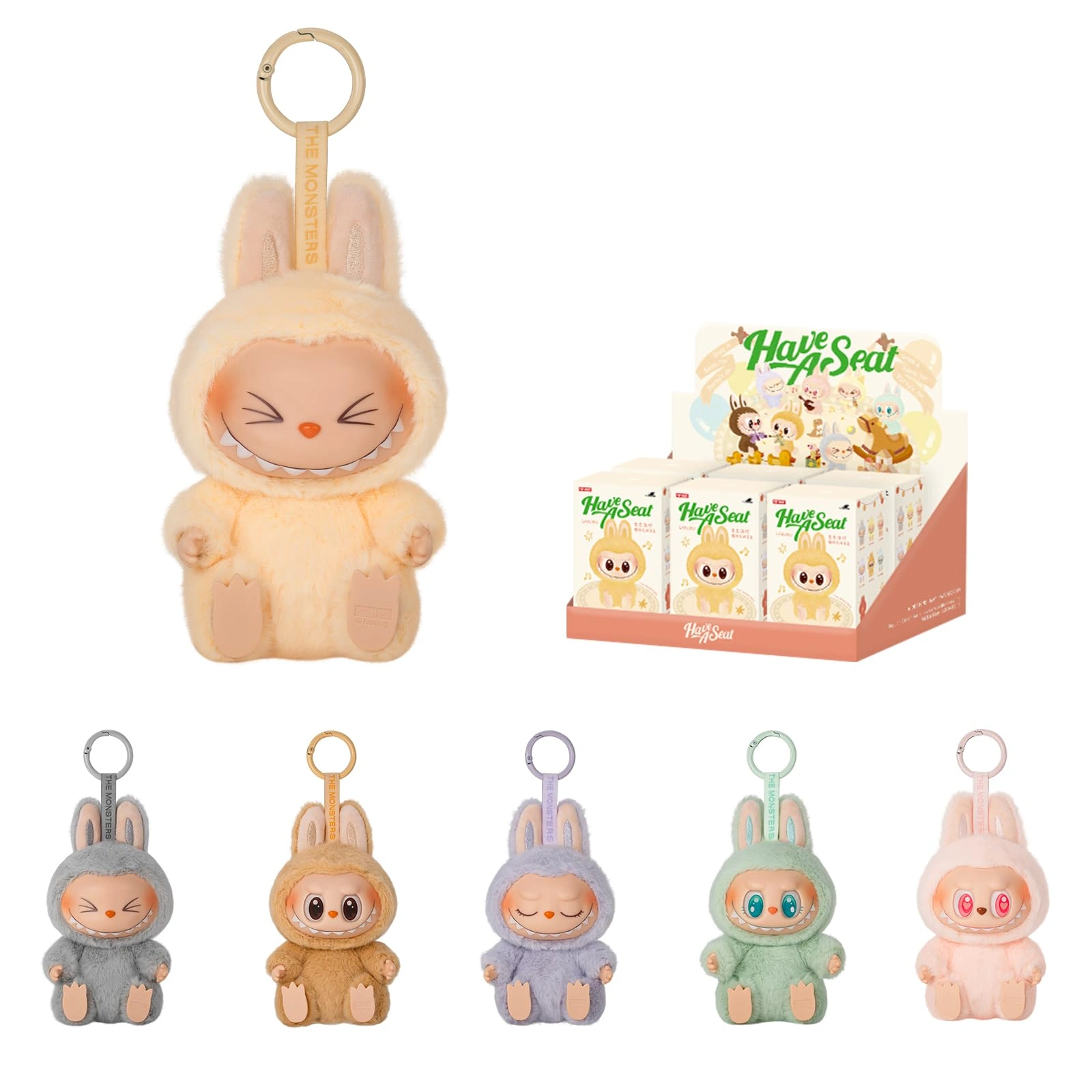 POP MART Monsters: Have a Seat! Vinyl Blind Box Fun Random Figures for Collectors Cute Gifts!